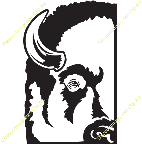 Clipart 14577 Buffalohead Mugs T Shirts Picture Mouse - Clip Art - Transparent PNG Free Download
