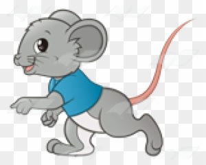 Mouse Clipart Boy - Cartoon - Transparent PNG Free Download