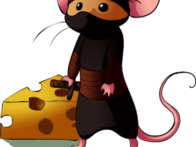 Ninja Clipart Mouse - Cartoon - Transparent PNG Free Download