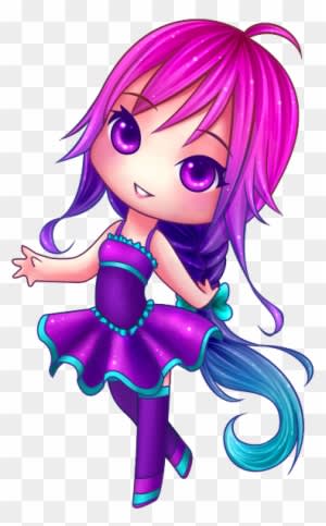 The Bonus That I Promised Of The Adoptable ^^ I Hope - Chibi Girls Coloring Book For Adults. A Stress Relief - Transparent PNG Free Download