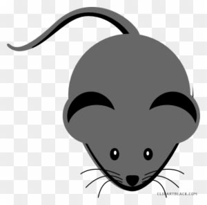 Cartoon Mouse Animal Free Black White Clipart Images - Black Mice Clip Art - Transparent PNG Free Download