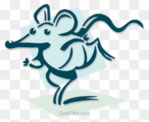 Mouse Running Concept Royalty Free Vector Clip Art - Mouse Running Concept Royalty Free Vector Clip Art - Transparent PNG Free Download
