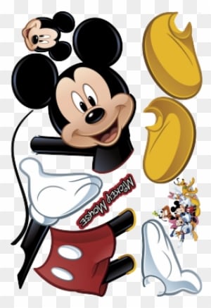 Roommates Mouse Peel And Stick Giant Wall Decal - Roommates Mouse Peel And Stick Giant Wall Decal - Transparent PNG Free Download