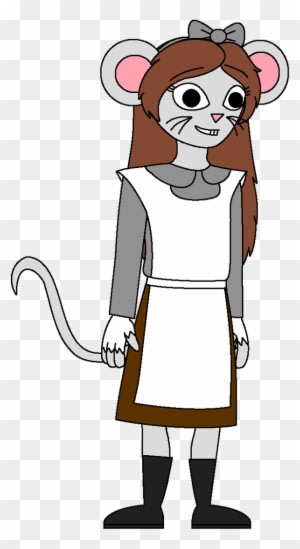 Mimi Mouse As Sara Crewe Mouse In Servant Outfit By - Cartoon - Transparent PNG Free Download