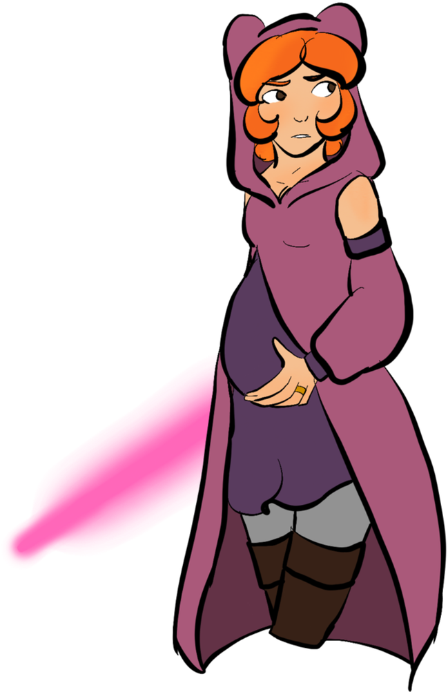 Mama Jedi By Mouse La Flutist - Cartoon - Transparent PNG Free Download