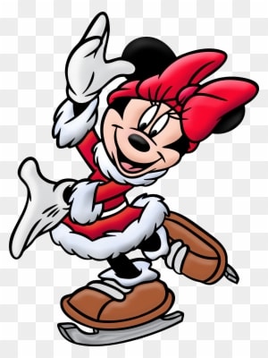 Mini Mouse Skating Transparent Cartoon - Mini Mouse Skating Transparent Cartoon - Transparent PNG Free Download