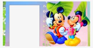Arts Molduras Digitais Evellyne - Png Mickey Mouse Dan Minnie Mouse - Transparent PNG Free Download