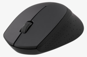 Mouse Deltaco, Wireless, 1200 Dpi, Black / Ms-460 - Deltaco Wireless Optical Mouse 2.4 Ghz - Transparent PNG Free Download