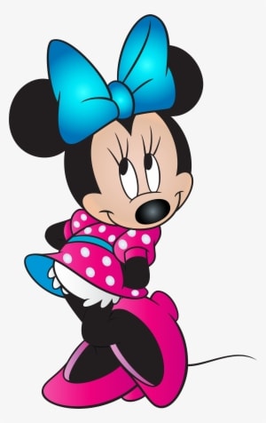 Minnie Mouse Free Png Transparent Image - Minnie Mouse In Purple Dress - Transparent PNG Free Download