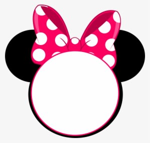 Free Head Invitation Template - Minnie Mouse Head Png - Transparent PNG Free Download