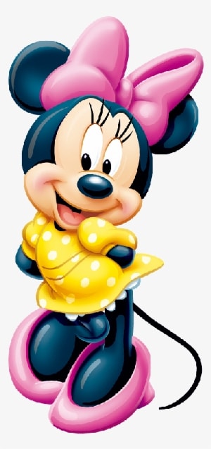 Minnie Mouse-3 - Minnie Mouse Yellow Png - Transparent PNG Free Download