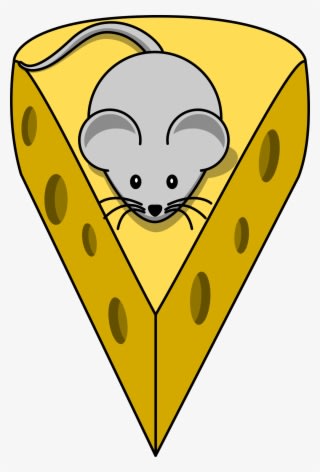 Mouse Rodent Drawing Cheese Cartoon - Mouse And Cheese Clipart - Transparent PNG Free Download