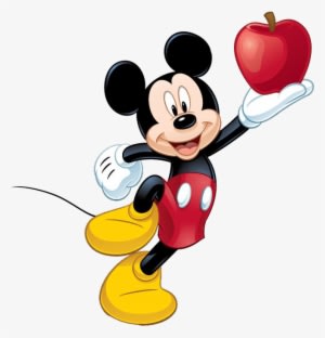 Mickey Mouse Png - Mickey Mouse Apple - Transparent PNG Free Download