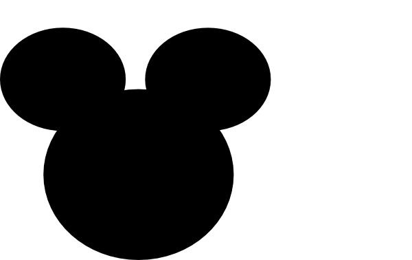 Mickey Mouse Black And White Mickey Mouse Ears Clipart - Mickey Mouse Black Ears - Transparent PNG Free Download