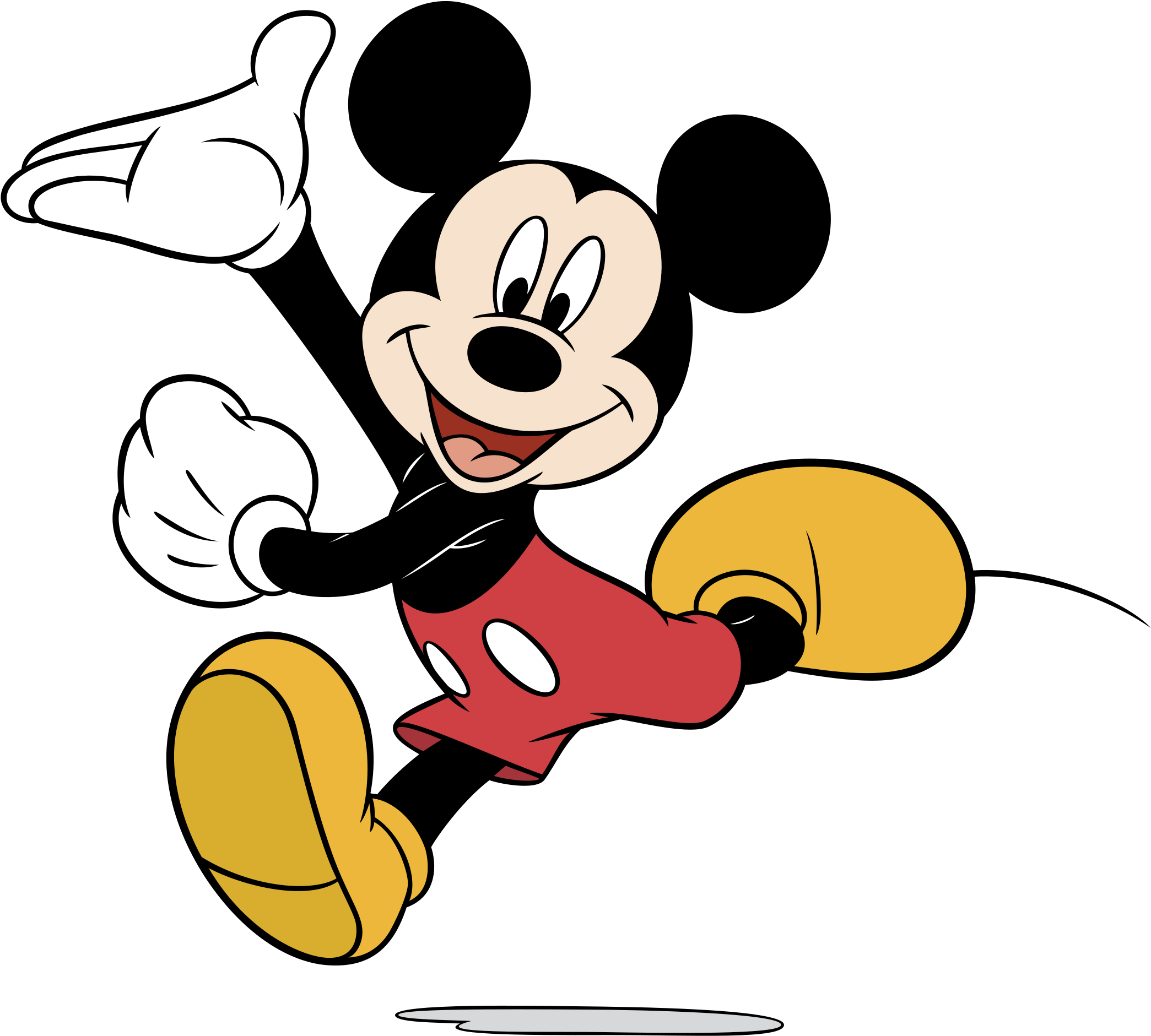 Mickey Mouse Logo Png Transparent - Clipart Mickey Mouse - Transparent PNG Free Download