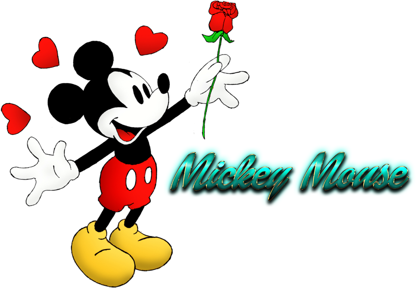 Mickey Mouse Png Transparent Images - Happy Tuesday Mickey Mouse - Transparent PNG Free Download