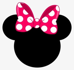 Lollipop Clipart Mickey Mouse Ear - Minnie Mouse Head Png - Transparent PNG Free Download