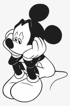 Mouse Png For Free Download On - Sad Mickey Mouse - Transparent PNG Free Download