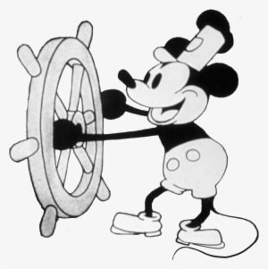 Original Mickey Mouse Drawing At Getdrawings - Mickey Mouse Steamboat Willie - Transparent PNG Free Download