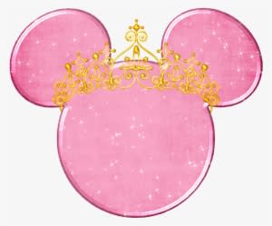 Mickey Mouse Christmas Clip Art 5 - Pink Minnie Mouse Princess - Transparent PNG Free Download