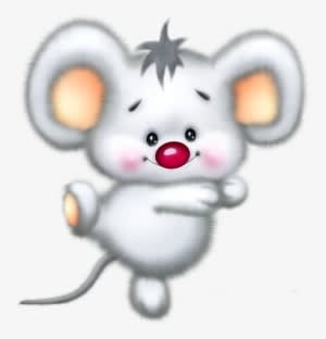 Vector Transparent Stock White Mouse Cartoon Gallery - Cute White Mouse Cartoon - Transparent PNG Free Download