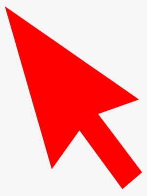 Mouse Pointer Clip Art At Clker - Red Mouse Pointer Png - Transparent PNG Free Download