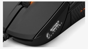 This Steelseries Gaming Mouse Lets You Play Shia Labeouf - Steel Series Gaming Mouse - Rival 700 - Black (pc) - Transparent PNG Free Download