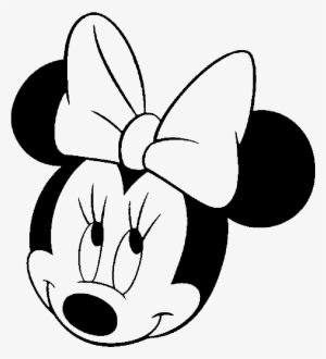Minnie Mouse Coloring Pages - Minnie Mouse Face Coloring Pages - Transparent PNG Free Download