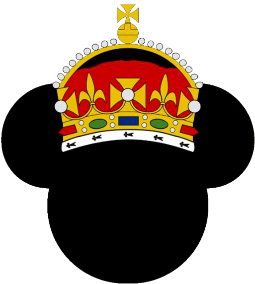 Mickey Mouse Icons Clipart Vector Royalty Free Stock - King Mickey Mouse Silhouette - Transparent PNG Free Download