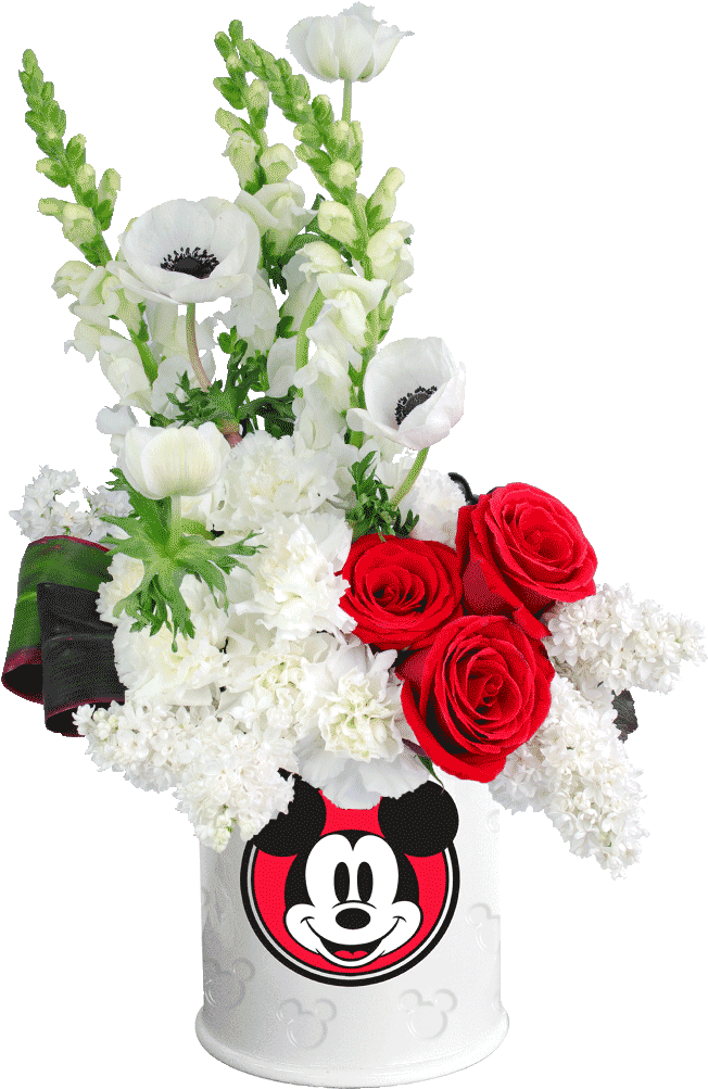 Mickey Mouse Cookie Jar Deluxe Bouquet - Disney Mickey Mouse Embossed Cookie Jar - Transparent PNG Free Download