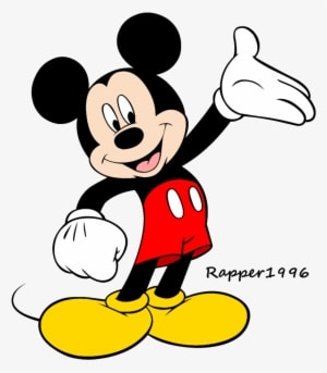 Mickey Mouse By Rapper - Colouring Pages Disney Mickey Mouse - Transparent PNG Free Download