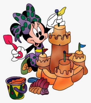 Disney Baby Minnie Mouse Cartoon Png Clip Art Images - Minnie Mouse Summer Clipart - Transparent PNG Free Download