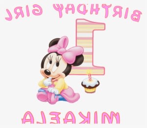 Baby Minnie Mouse Picture Download - Minnie Mouse 1st Birthday Pull String Pinata - Transparent PNG Free Download