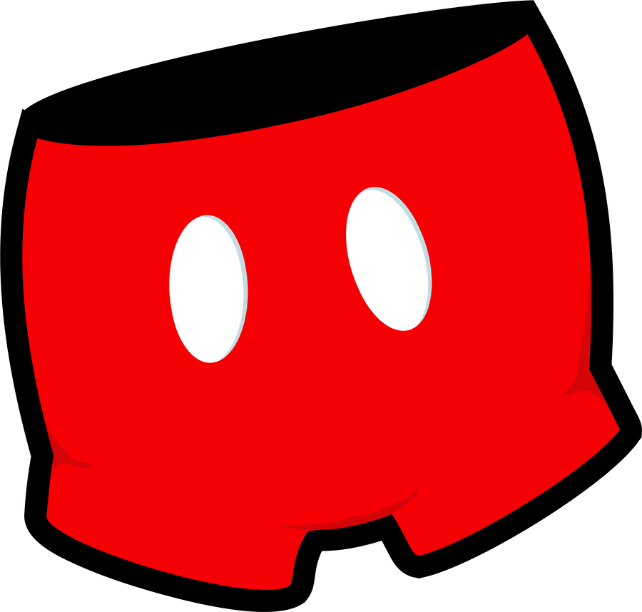 Mickey E Minnie - Mickey Mouse Shorts Png - Transparent PNG Free Download