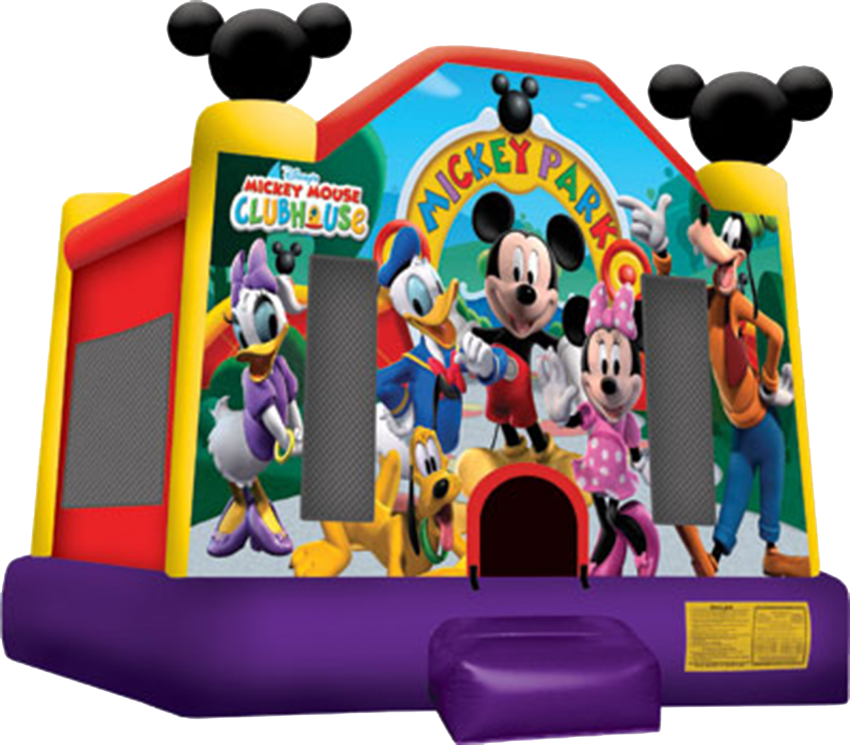 Mickey Mouse Clubhouse - Mickey Mouse Jumping Castle Hire Sydney - Transparent PNG Free Download