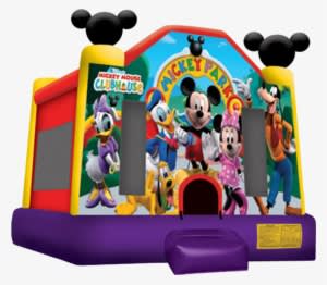 Mickey Mouse Clubhouse - Mickey Mouse Jumping Castle Hire Sydney - Transparent PNG Free Download