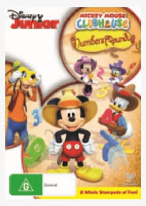 Mickey Mouse Clubhouse - Mickey Mouse Clubhouse - Numbers Round Up - Dvd - Transparent PNG Free Download