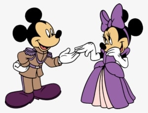 Mickey And Minnie Mouse Clipart - Cute Minnie & Mickey Mouse - Transparent PNG Free Download