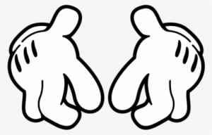 Tumblr Mickey M Mickey Mouse Gloves Tumblr - Mickey Mouse - Transparent PNG Free Download