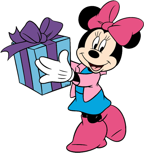Mickey Mouse Christmas Clip Art Disney Clip Art Galore - Minnie Mouse - Transparent PNG Free Download