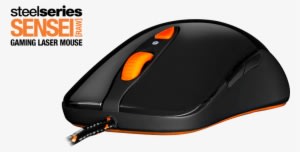 Steelseries Sensei Raw Gaming Laser Mouse - Steelseries Sensei [raw] - 8-btn Mouse - Wired - Usb - Transparent PNG Free Download