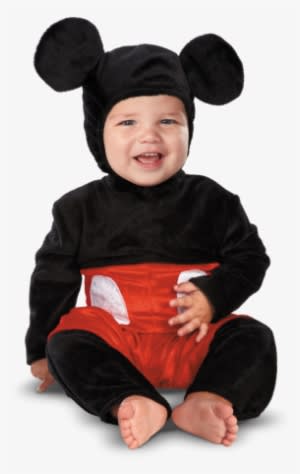 Mickey Mouse Prestige Infant Costume - Mickey Mouse Costume For Baby - Transparent PNG Free Download