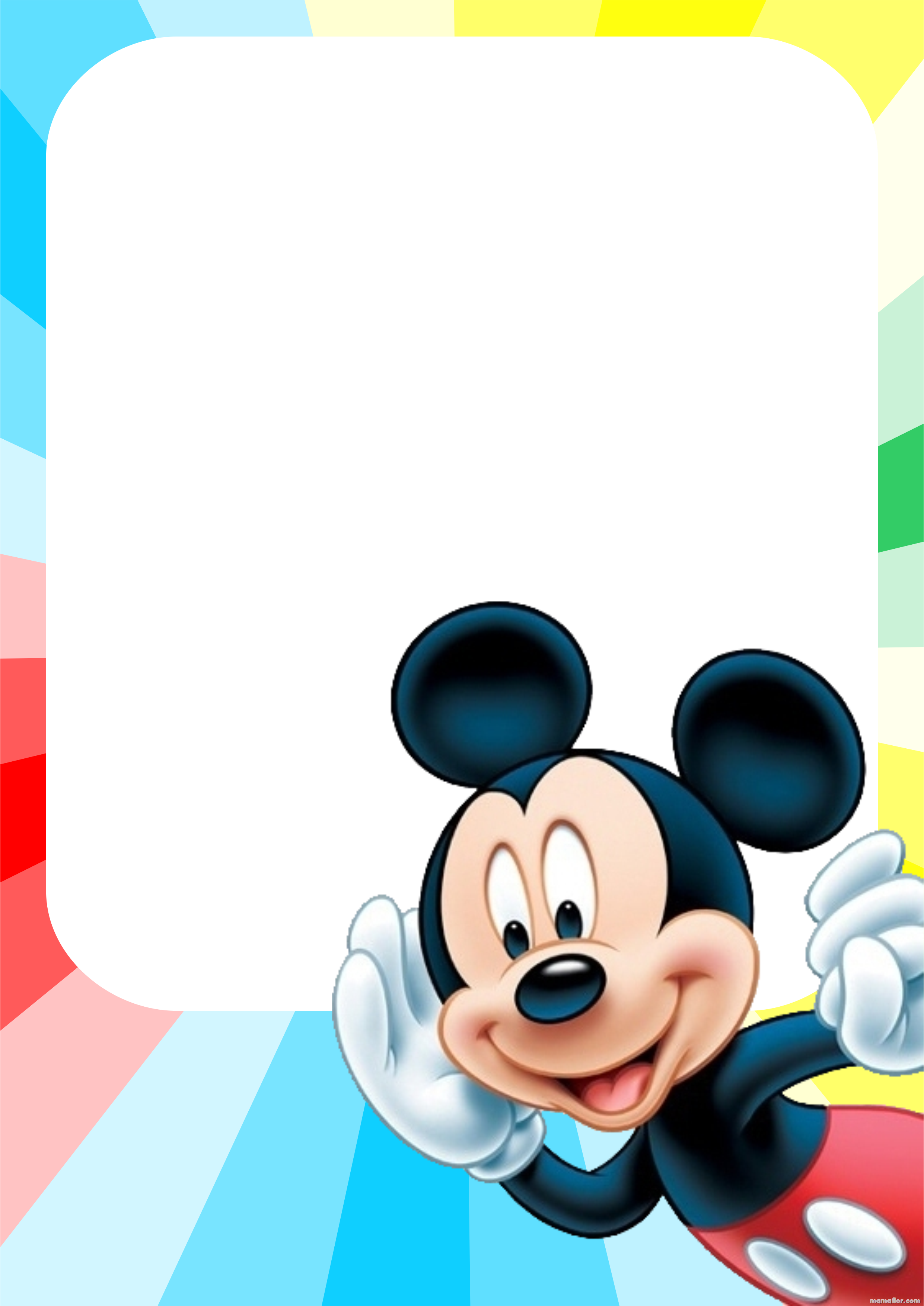Invitación De Mickey Mouse, Invitaciones De Cumpleaños, - Mickey Mouse New Year - Transparent PNG Free Download
