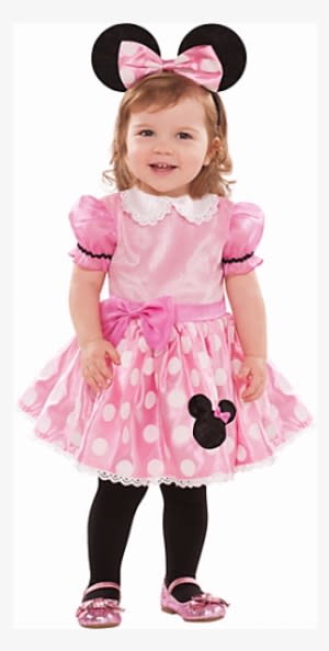 Little Pink Minnie Mouse Costume - Pink Minnie Mouse Costume - Transparent PNG Free Download