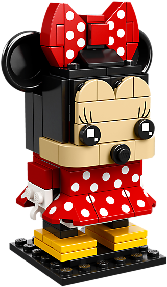 Minnie Mouse - Brickheadz Minnie Mouse - Transparent PNG Free Download