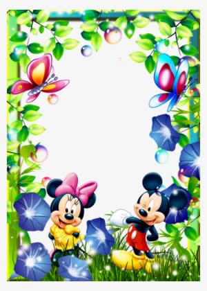 Download Cartoon Characters Frames Clipart Picture - Mickey Mouse Cartoon Frame - Transparent PNG Free Download