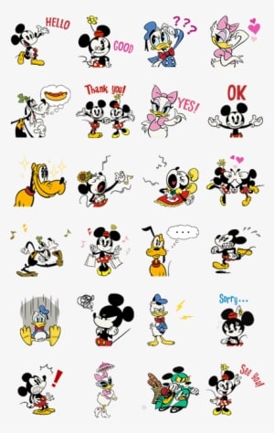 The New Mickey Mouse Cartoon Series - Mickey Mouse Cartoon Stickers - Transparent PNG Free Download