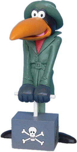 Danger Mouse Stiletto Figurine - Danger Mouse - Transparent PNG Free Download