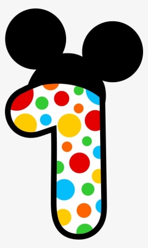 Numbers ‿✿⁀ Fiesta Temática Mickey Mouse, La Casa De - Mickey Mouse Clubhouse Clipart 1 - Transparent PNG Free Download