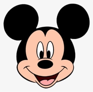 Deluxe Minnie Mouse Cartoon Face Mickey Mouse Clip - Mickey Mouse Face Png - Transparent PNG Free Download